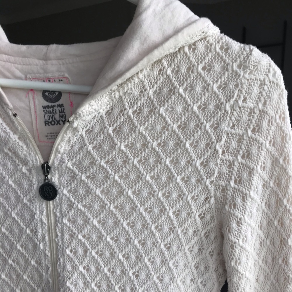 Roxy zip up sweater